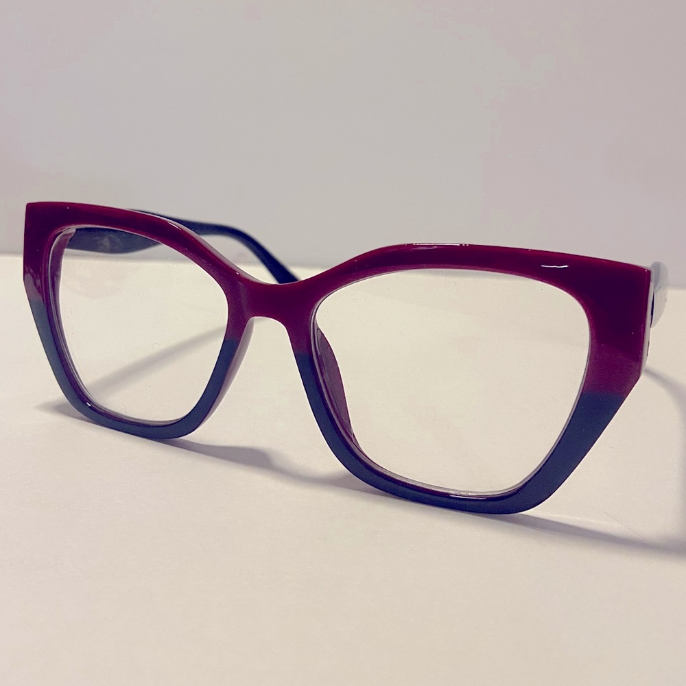 Two-Tone Eyeglassses